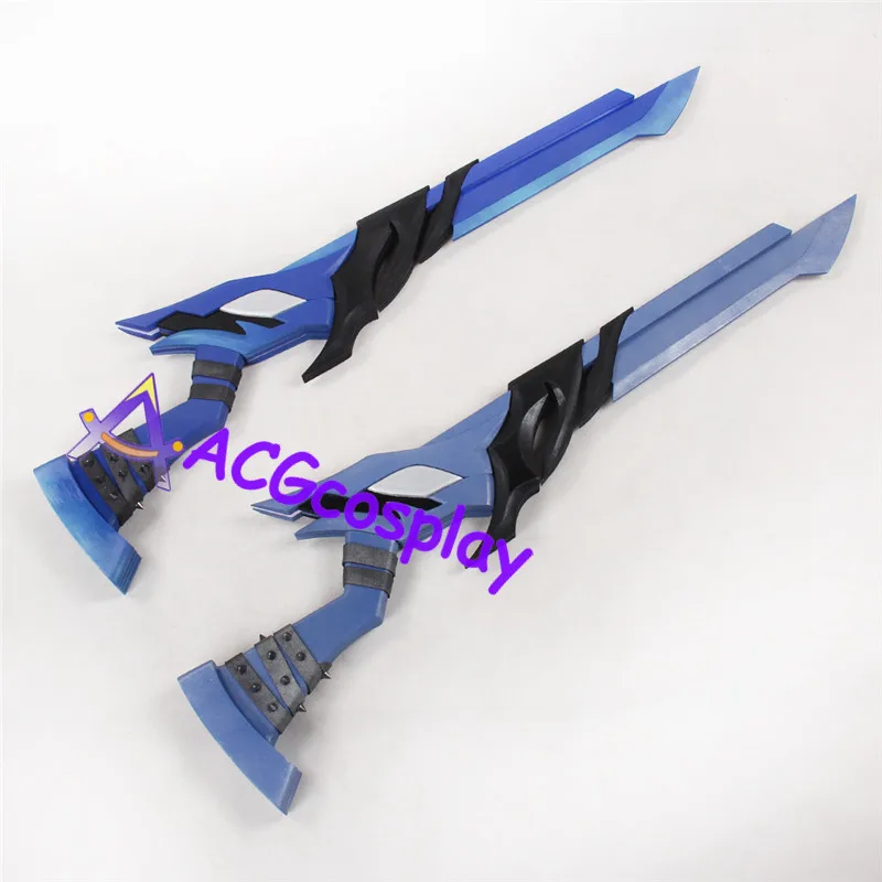 

ELSWORD Lu Ciel Demonio twin prop cosplay prop pvc made ACGcosplay