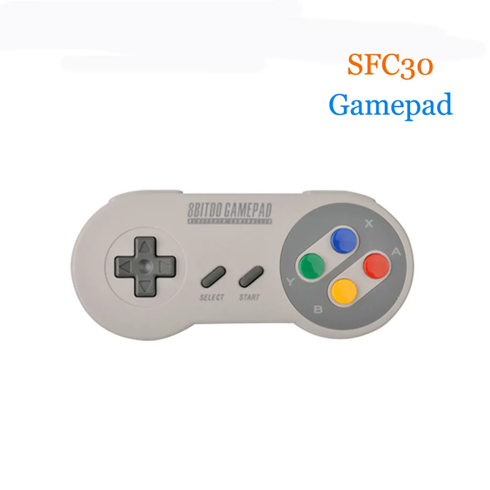 

8Bitdo SFC30 Mini Wireless Bluetooth gamepad Wireless Game Controller joystick for PC iOS Android with Xtander for SFC30/SNES30