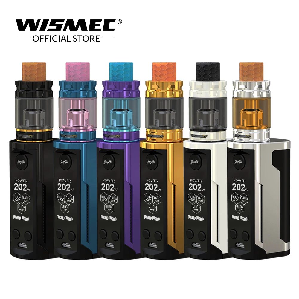 USA Warehouse Wismec Reuleaux RX GEN3 Dual with GNOME King Tank 5.8ml Powered by 18650 Battery Electronic cigarette Vape kit