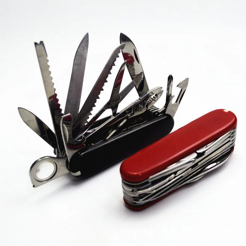 

UNeefull Folding Swiss Knife Outdoor Camping Survival Army Folding Knife Multi Tool Pocket Knife EDC Pocket-Size Hunting knives
