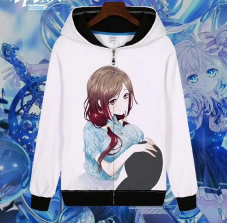 Аниме Hand Shakers kojori японский пуловер в стиле аниме Хэллоуин-Толстовка Куртка - Цвет: 02
