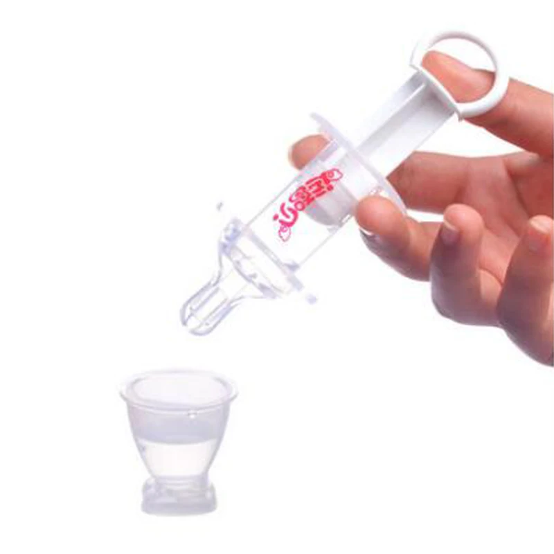 Infant Medicine Feeder Pacifier Type Silicone Needle Tube Nipple