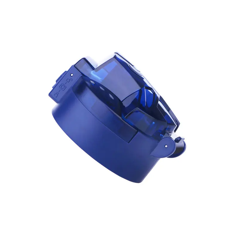 Drak blue Спортивная бутылка для воды крышка 400/500 мл крышка прыжки Тритан материал термос пробка аксессуары - Цвет: Drak blue