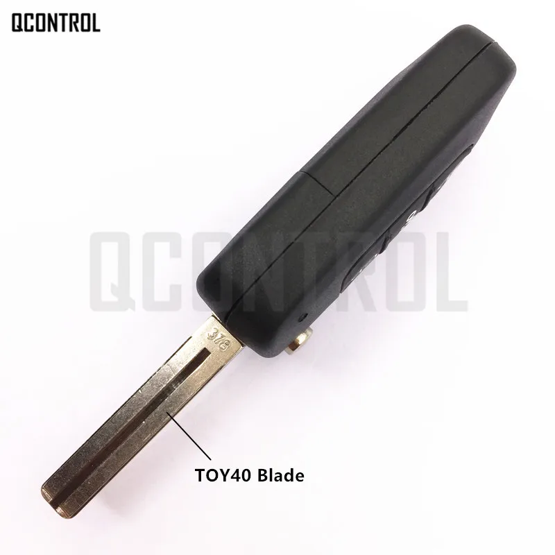 Пульт дистанционного управления QCONTROL для HYUNDAI i30 433MHz TOY40 Key Blade ID46 чип