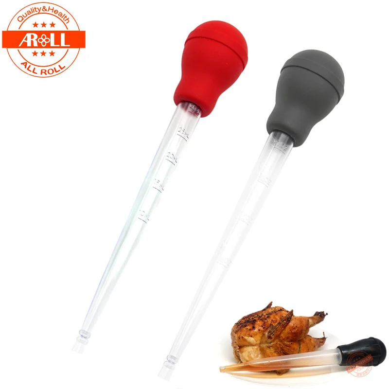 30ml Silicone Meat Injector Chicken Turkey Baster Cooking Meat Marinade