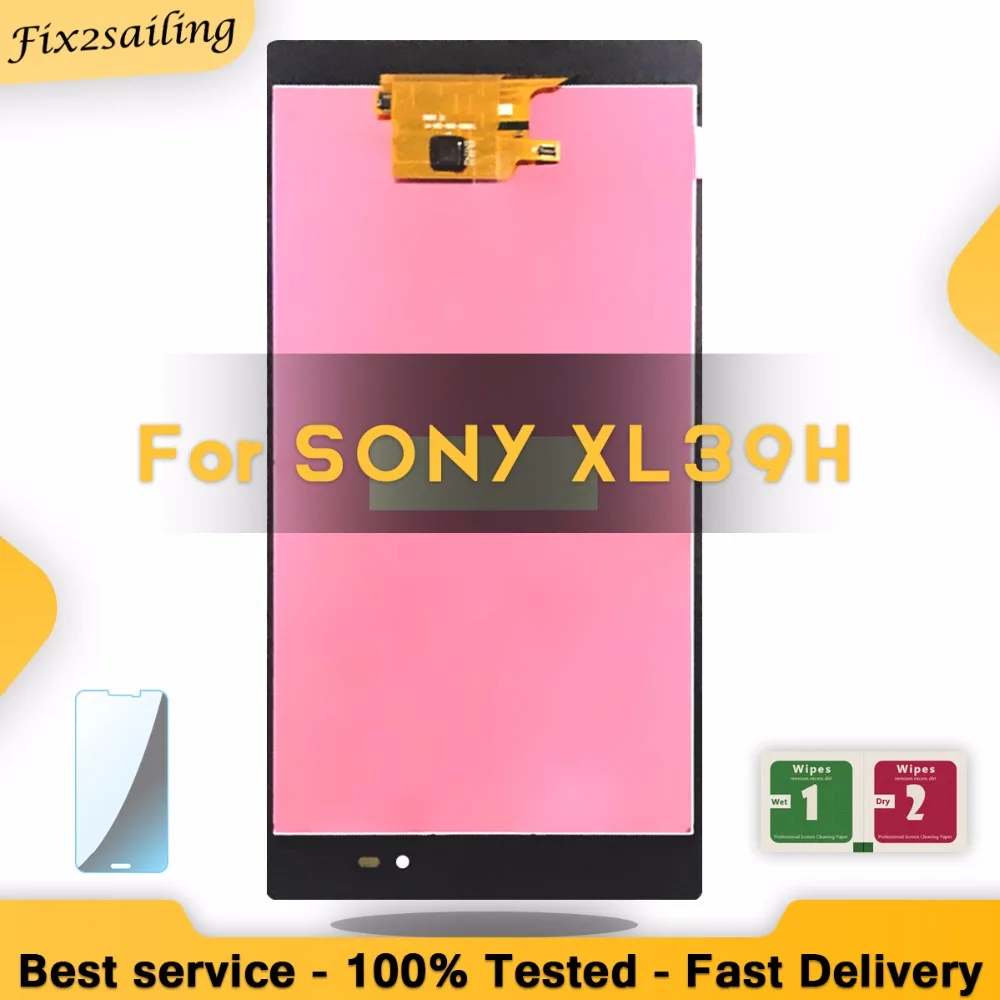 

LCD For Sony Xperia Z Ultra XL39h Display XL39 C6806 C6833 C6843 LCD Display Touch Screen Digitizer Assembly parts