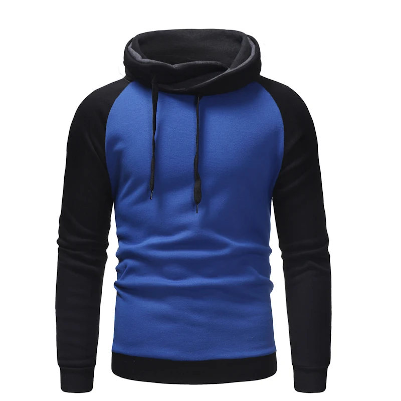 Casual Hoodies Men Autumn Fashion Brand Pullover Solid Color Turtleneck Sportswear Sweatshirt Men'S Tracksuits Moleton 3XL