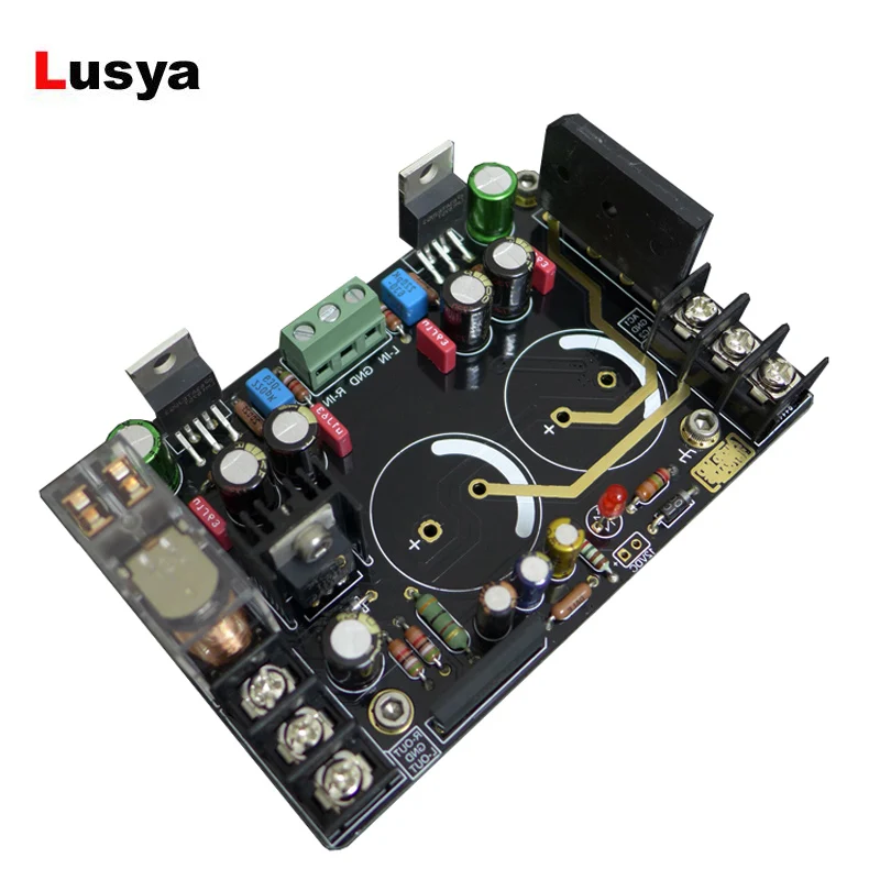 Цифровой усилитель аудио Плата LM1875 Amp 35V 6800 мкФ конденсатор в комплекте с низким