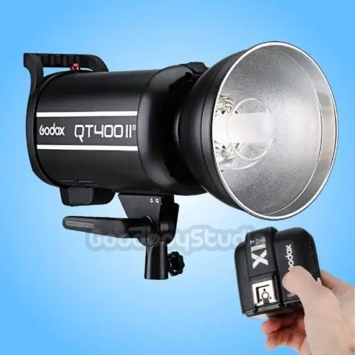 

Godox QT-400IIM 400W 2.4G Studio Strobe Flash Light + X1T-S Transmitter 200~240V