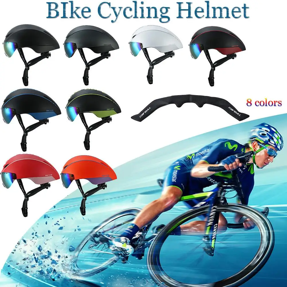 

CAIRBULL AERO-R1 Road Mountain MTB Pneumatic TT Helmets Casco Ciclismo Cap Cycling Helmet Magnetic Goggles Bike Bicycle Helmet