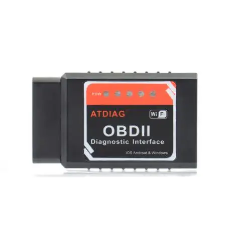 Универсальный OBD2 wifi ELM327 V 1,5 сканер для iPhone IOS Android АВТО OBDII диагностический инструмент OBD 2 ELM 327 V1.5 Wi-Fi ODB2 - Цвет: ATDIAG ELM327