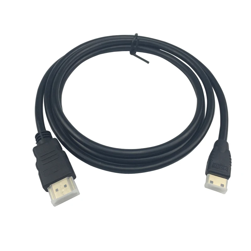 

1.8M Mini HDMI to HDMI Converter Cable 1080P Mini HDMI Male to HDMI Male for HDTV Raspberry Pi Zero W 1.3 MP4 Tablet
