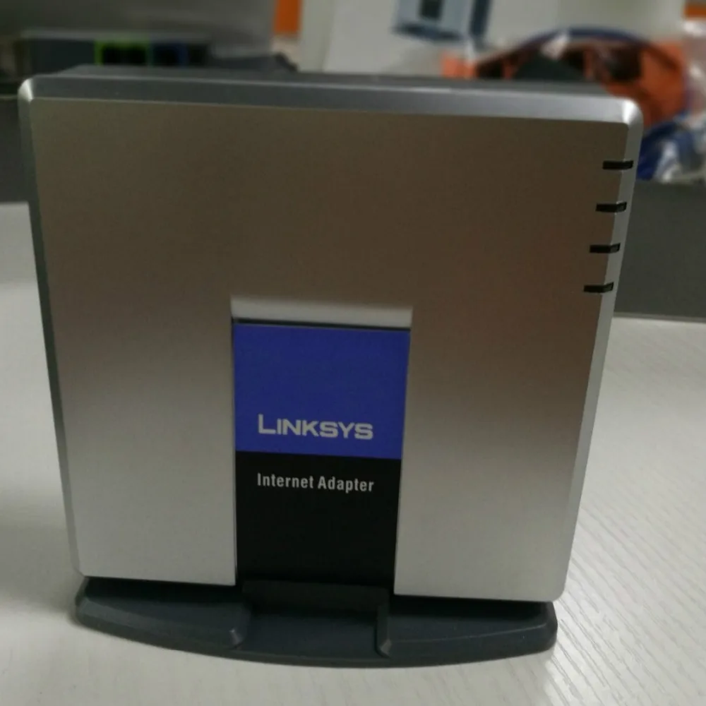 Brand new unlocked Linksys phone adapter PAP2T internet adapter with retail box-in VoIP Adapter