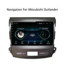 9 &quot2.5D IPS Android 8 1 автомобильный DVD GPS для Mitsubishi Outlander 2006 2007 2008 2009 2010