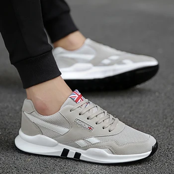 

Fashion Mesh Casual Shoes For Men Out Lace Up High Quality Comfortable Light Weight Sole New Style Men Breathable Adult Shoes