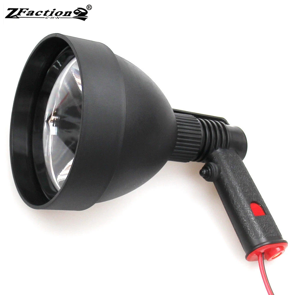 Powerful USA Imported CREE 25W LED Hunting Lights 2500LM 150MM Hunting Lamp Portable Spotlight With Female Plug 7Ah Battery Bags