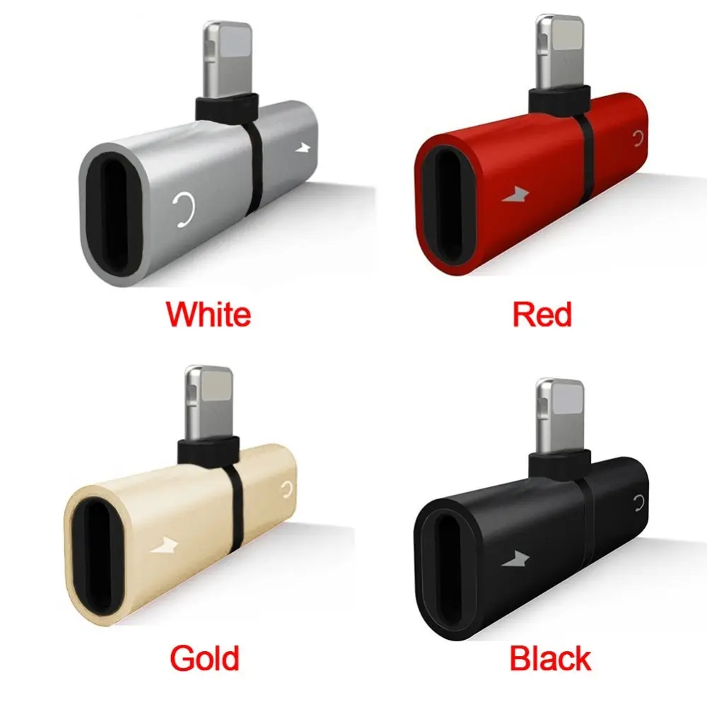 for Iphone Adapter Connector Splitter Charger Audio Headphone Adapter 2 IN 1 For IPhone 7/8/X For Jack to Earphone AUX Cable for Iphone Adapter Connector Splitter Charger Audio Headphone Adapter 2 IN 1 For IPhone 7/8/X For Jack to Earphone AUX Cable