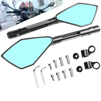 

CNC Aluminum Motorcycle Mirrors Moto Rearview Side Mirror For KAWASAKI ER6N/F er6n er6f 2009 2010 2011 2012 2013 2014 2015 2016