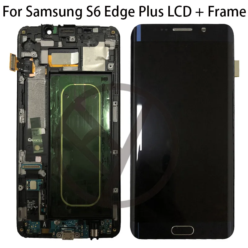 Для samsung S6 EDGE Plus G928 G928F G928A G928G G928U G928C G928S G928V ЖК-дисплей Дисплей кодирующий преобразователь сенсорного экрана в сборе Замена