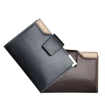

Men PU Leather Multifunction Wallet Zipper Coin Pocket Purse Cards Holder Hasp Wallet Small Purses AB@W3