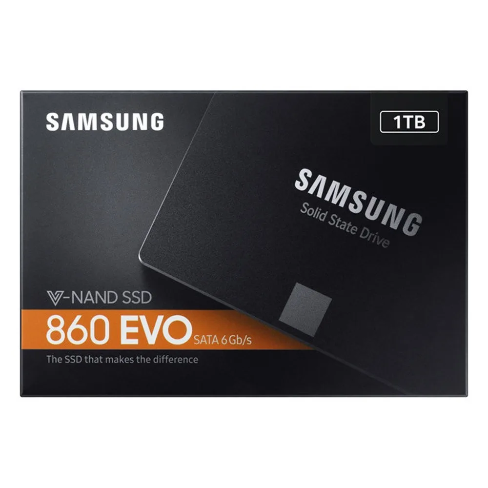 SAMSUNG 250GB 500GB 1 ТБ внутренний SSD 860 EVO твердотельный жесткий диск HD SATA3 2 5 для ноутбуков