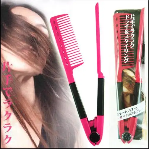 

Multi-purpose Dahoc Clip-on Style V line Smaill size Easy take hair hairbrushes combs for hair design Adjust Fashion Hair Style