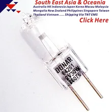 DN-26076 12 V 30 Вт 64261 hlx 12V30W G6.35 зрительный кварцевая галогеновая лампочка Topcon проектор ACP-7 Leica микроскопический паз лампа