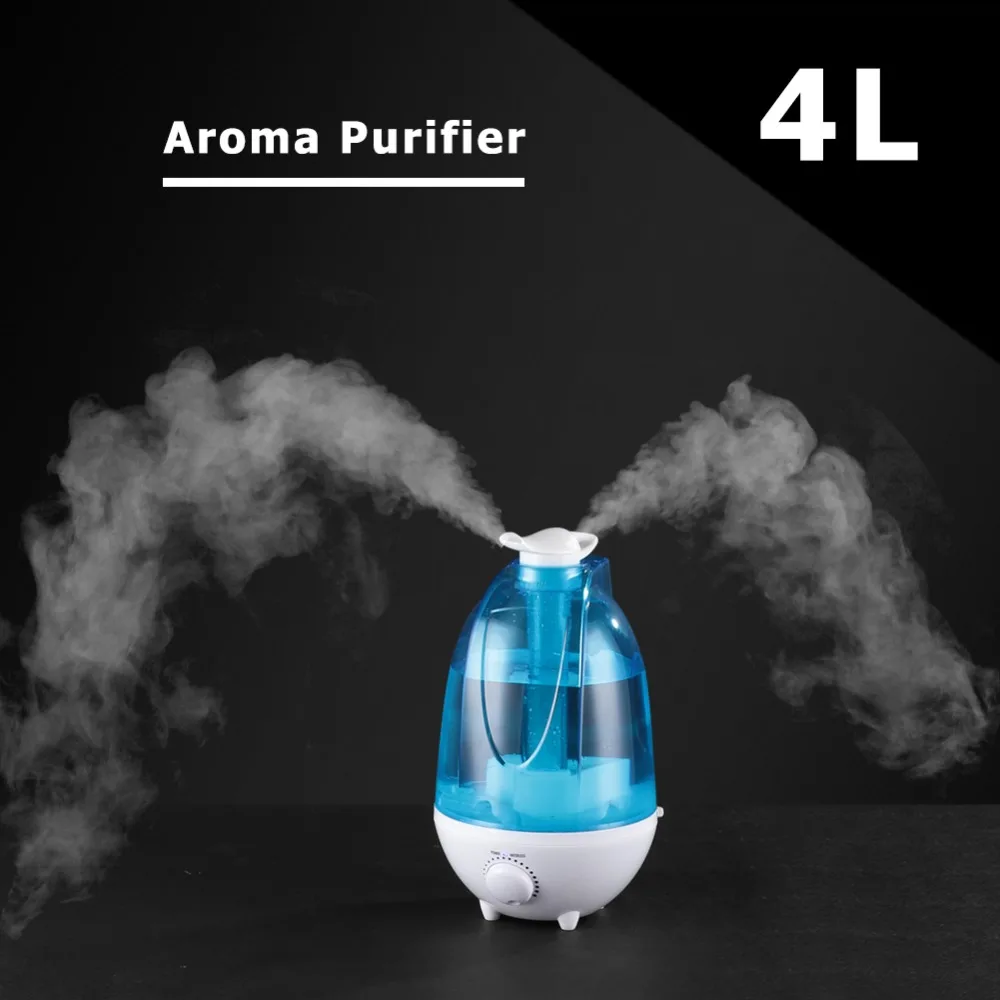 3L4L Large Capacity Air Humidifier Mini Ultrasonic Humidifier Aroma Diffuser Mist Maker Air Purifier Humidificador LED Lamp (9)