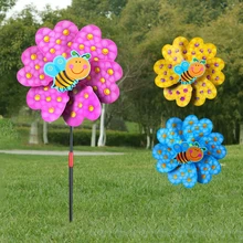 Мультфильм мельница ветер Спиннер для дома, сада, двора Декор Детская игрушка уличное украшение