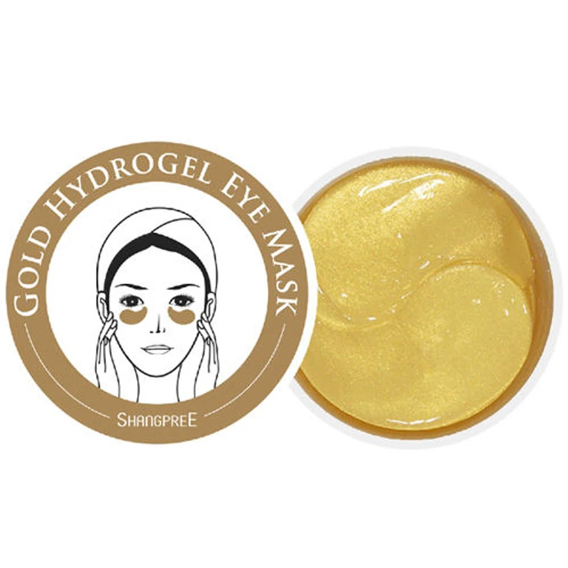 Best Korea Cosmetics Gold Hydrogel Eye Mask 60pcs Eye Mask Skin Care