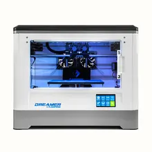 Flashforge 3D принтер, Мечтатель, Diy двойного экструдера, Бизнес класс, Полностью закрытых палата, W / 2 бесплатная spools, Бесплатная доставка