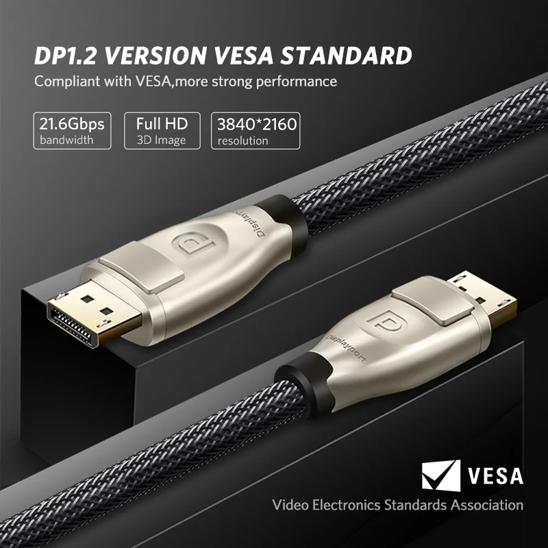 Ugreen Kabel DisplayPort 144Hz Display 
