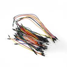 Fil de saut électronique intelligent, mâle à mâle, fils de raccordement flexibles pour planche arduino, Kit de démarrage à monter soi même, 65 pièces/lot 