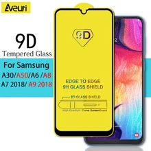 9D закаленное стекло для samsung Galaxy A30 A40 A50 A70 протектор экрана для samsung A6 A8 Plus A7 A9 A750 защитное стекло