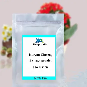

Organic Korean Ginseng Extract powder Red ginseng extracts gao li shen Strengthen immunity Prolong life Free Delivery