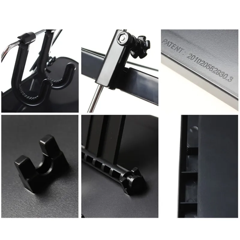 Portable Foldable Car Laptop Stand Foldable Car Seat/Steering Wheel Laptop/Notbook Tray Table Food/drink Holder Stand