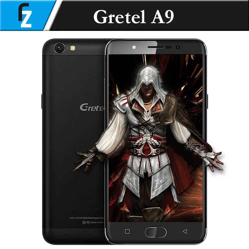 bilder für Original GRETEL A9 5,0 "HD MTK6737 Quad-core Andorid 6,0 4G Smartphone 13MP CAM 2 GB RAM 16 GB ROM Touch ID 2300 mAh OTG bilder für Original GRETEL A9 5,0 "HD MTK6737 Quad-core Andorid 6,0 4G Smartphone 13MP CAM 2 GB RAM 16 GB ROM Touch ID 2300 mAh OTG