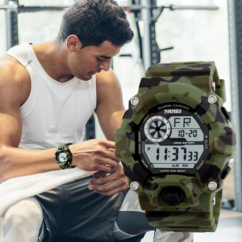 waterproof watch with countdown timer