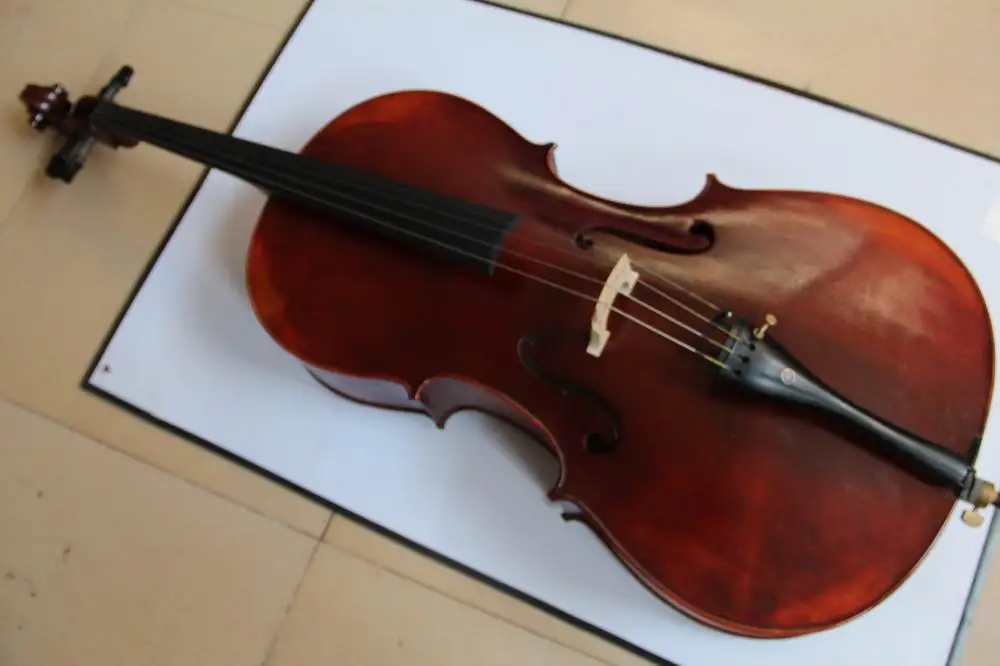 

Amazing Cello!Copy Montagnana Cello Model!Oil Varnish 4/4 Cello "All European Wood"121118