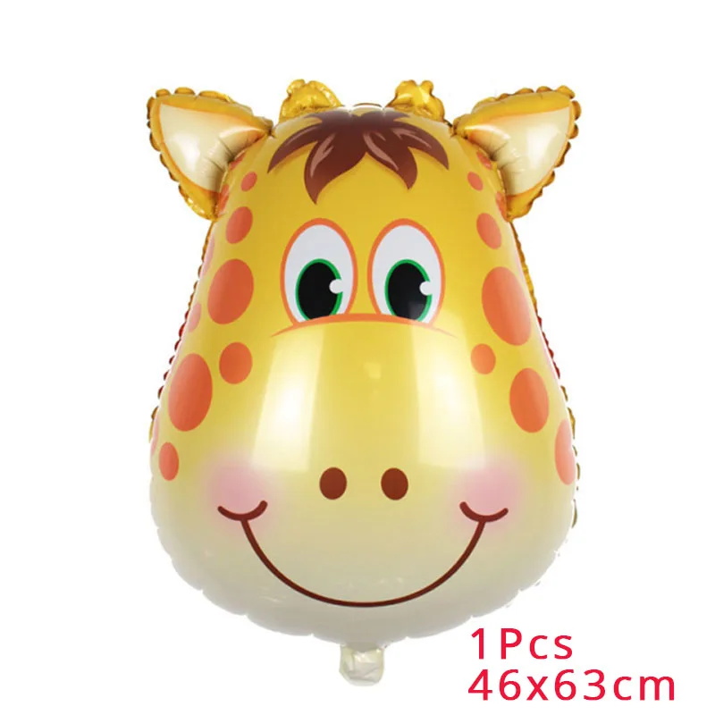 giraffe Cyuan День рождения мальчика ДЖУНГЛИ зоопарк вечерние одноразовый набор детский праздничный костюм бумажные тарелки стаканчики салфетки на день рождения украшения для мальчика - Цвет: giraffe