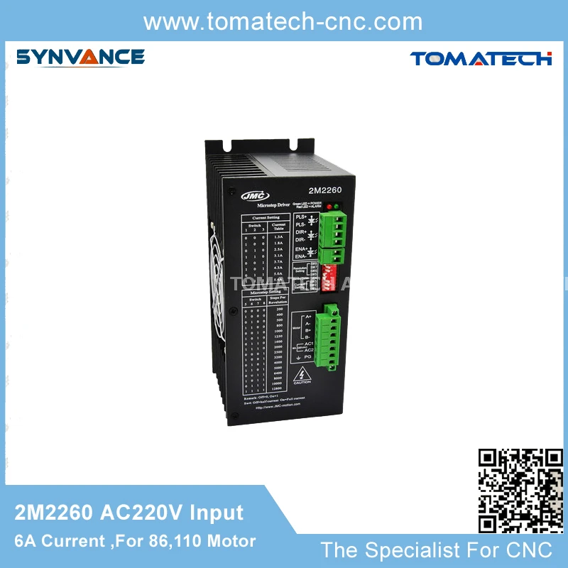 

2 Phase 220VAC input high resolution hybrid stepper motor driver