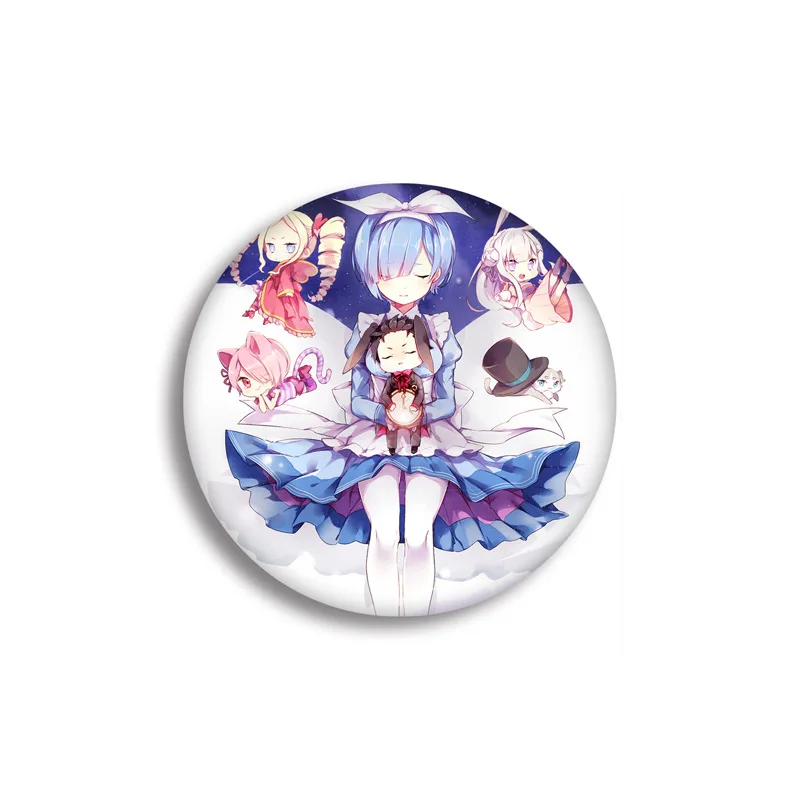 Брошь значок в стиле аниме RE Zero|Броши| |