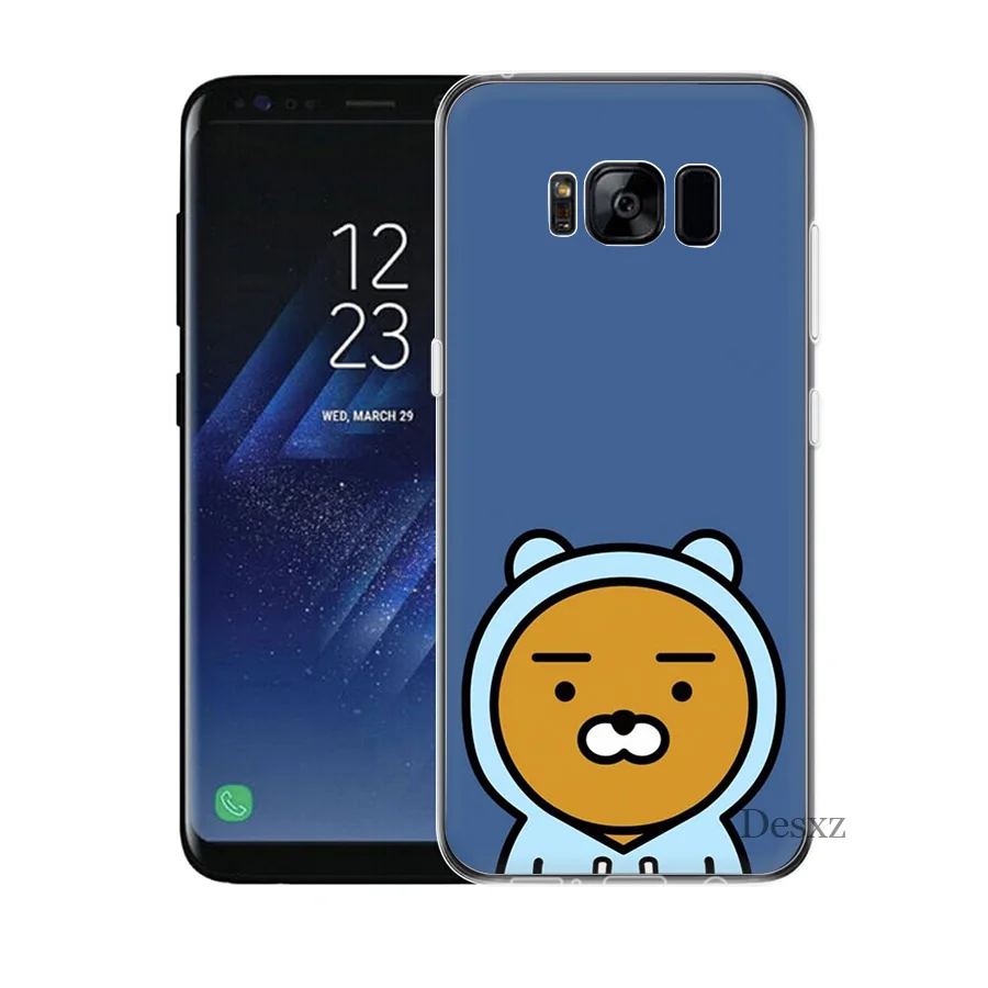 Gerleek Historieta какао принципиально чехол для samsung Galaxy A5 A7 A8 A9 2018 J3 J5 J6 J7
