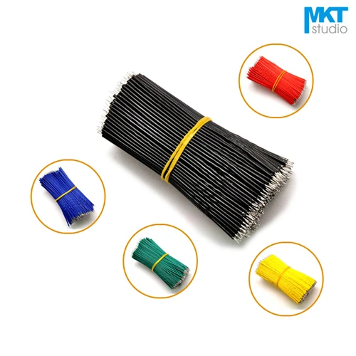 100Pcs AWG24 Colorful Tin Plated 11 Filaments Electronic Wire 30mm 40mm 50mm 60mm | Обустройство дома