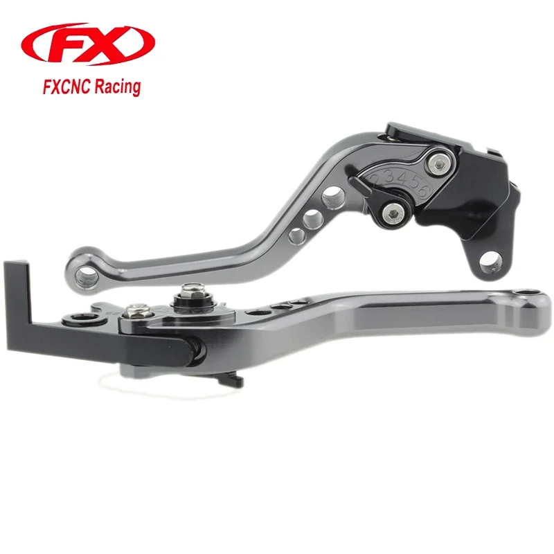 

FXCNC Motorcycle Adjustable Short Brake Clutch Levers For Yamaha FZS 600 S FAZER TDM 900 BT1100 Brake Levers for Motorcycles