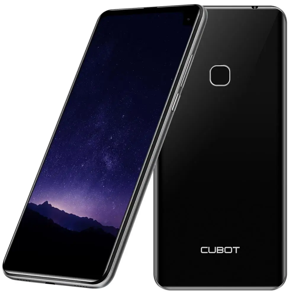 Смартфон Cubot Max 2 6 8 дюйма Android 9 0 19:9 MT6762 восемь ядер 5000 мАч 4 Гб + 64 ГБ задняя камера 6P