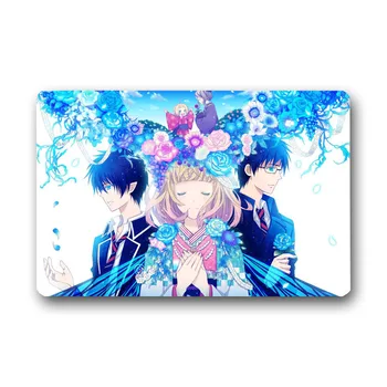 

Ao no Exorcist Kitchen Mat Custom Anti-slip Area Rugs Living Room Balcony Bathroom Carpet Set Doormat Bath Mats Bedroom Tapete