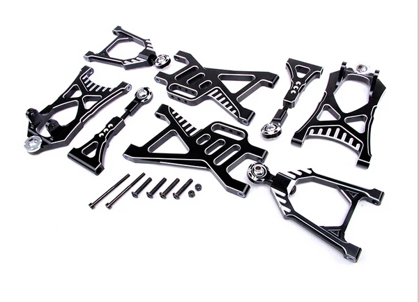 

1/5 rc car gas CNC Alloy Arm Set for hpi baja 5b parts km rovan