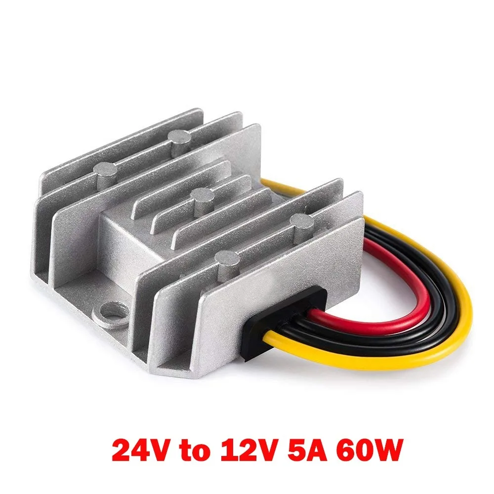 DC 24 V до 12 V 5A 10A 60 W 120 W регулятор напряжения водонепроницаемый Синхронный Converter преобразователь напряжения понижающий стабилизатор напряжения