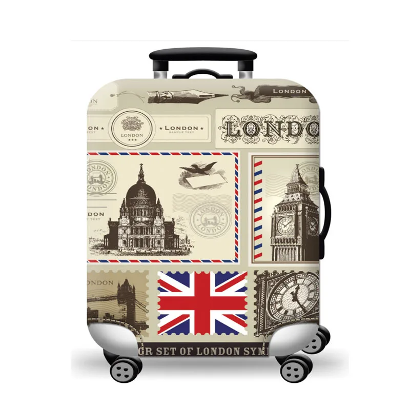 Waterproof Elastic Luggage Protective Cover for 20 To 30 Inch Trolley Suitcase Protect Dust Bag ...